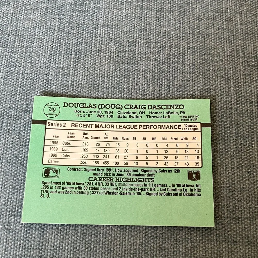 Donruss see pictures